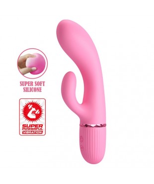 Marski Vibrador con Rabbit Punto G Rosa