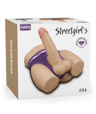 Streetgirls 15 Masturbador con Dildo Articulable