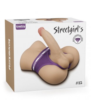 Streetgirls 15 Masturbador con Dildo Articulable