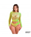 Yara Set de 2 Piezas Amarillo Neon Talla unica