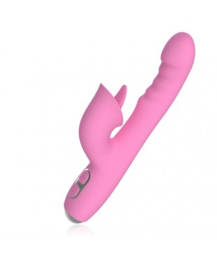 T-May Vibrador con Empuje y Movimiento Swing