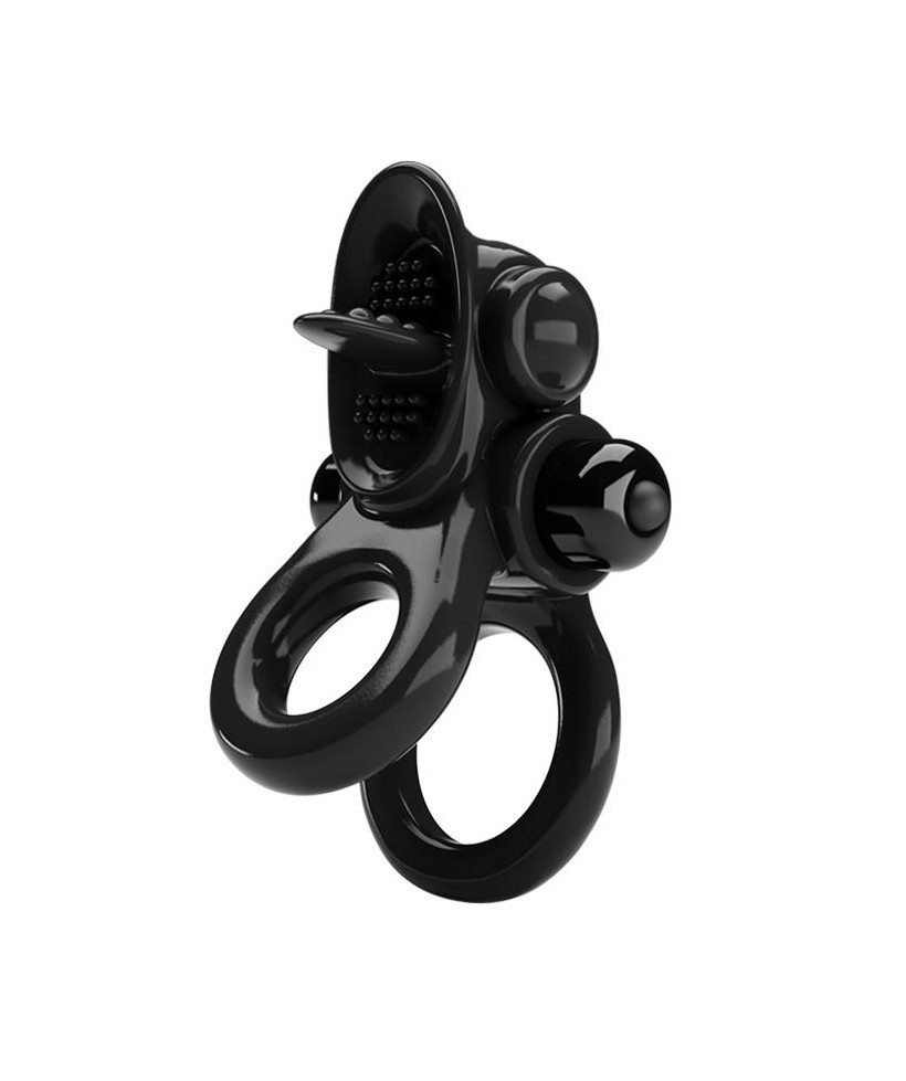 Passionate Anillo Doble para el Pene con Vibracion