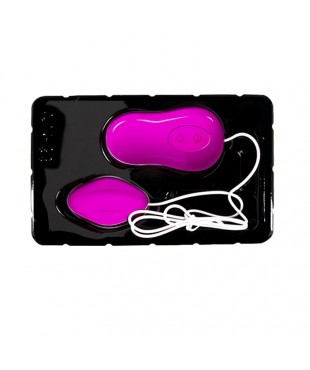 Huevo Vibrador Avery Color Rosa y Blanco