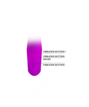 Vibrador Hot Rabbit Purpura Vibrador Hot Rabbit Purpura