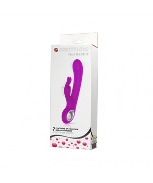 Vibrador Hot Rabbit Purpura Vibrador Hot Rabbit Purpura
