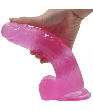 Dildo Jelly Studs 8 Rosa Dildo Jelly Studs 8 Rosa