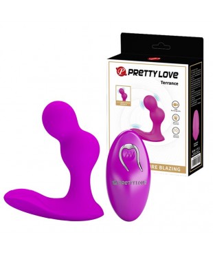 Terrance Plug Anal con vibración y Control Remoto