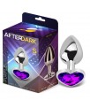 Plug Anal con Joya de Corazon Purple Lavender Talla S