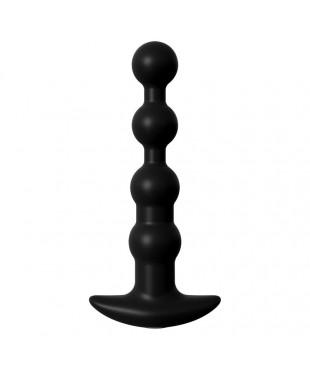 Cadena Anal con Vibración Negro