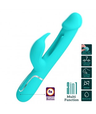 Vibrador con Lengua Kampas Verde