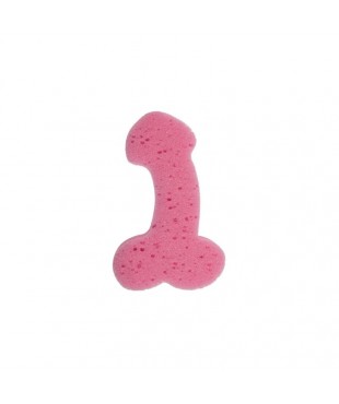 Esponja de Baño de Pene Rosa