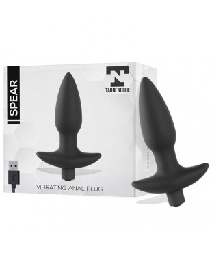Spear Plug Anal con Vibracion USB Silicona