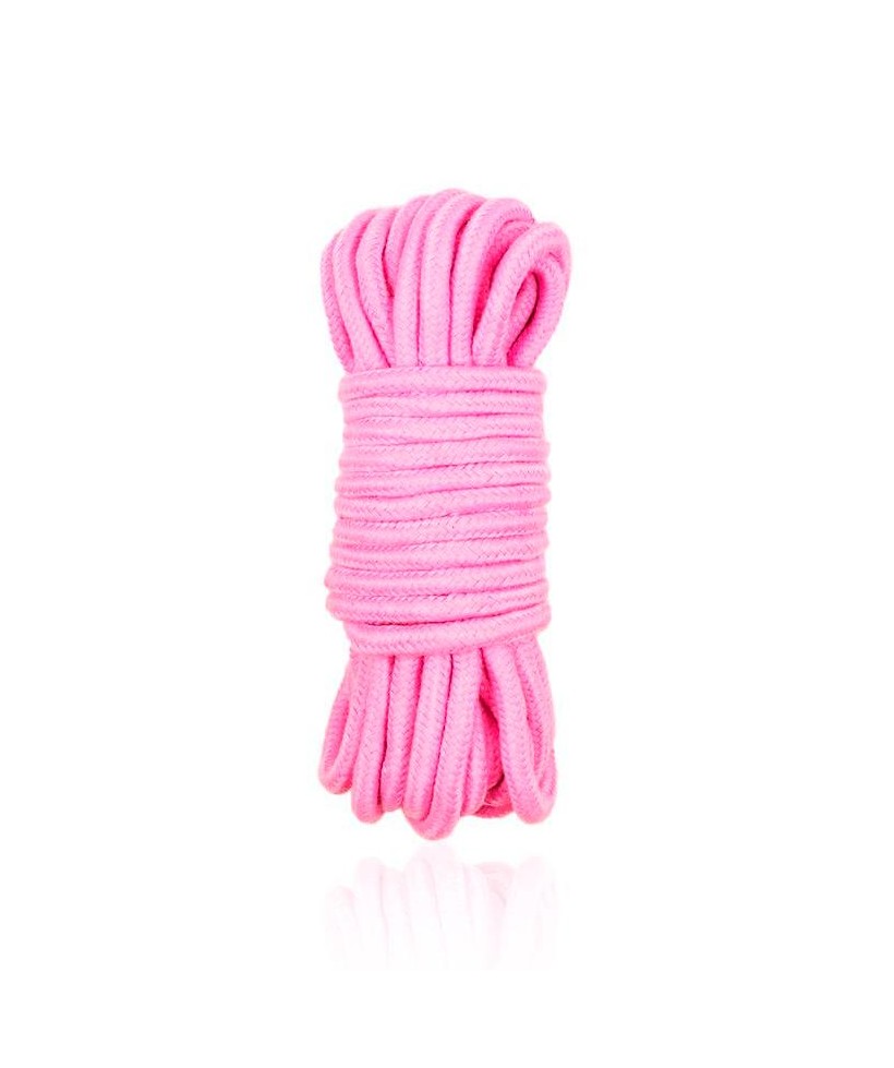 Cuerda de Bondage de Algodon 5 m Rosa