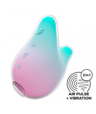 Succionador de Clítoris Mermaid Vibes Menta y Rosa