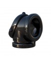 Fantasy C Ringz Anillo Pesado Cock Pipe Negro