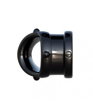 Fantasy C Ringz Anillo Pesado Cock Pipe Negro Fantasy C Ringz Anillo Pesado Cock Pipe Negro