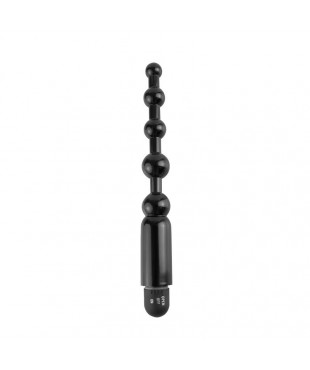 Cadena Anal Power Beads para Principiantes - Color Negro