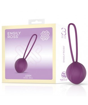 Leigh Bola Kegel Silicona Púrpura