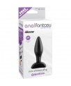 Plug Anal Mini Silicona Color Negro