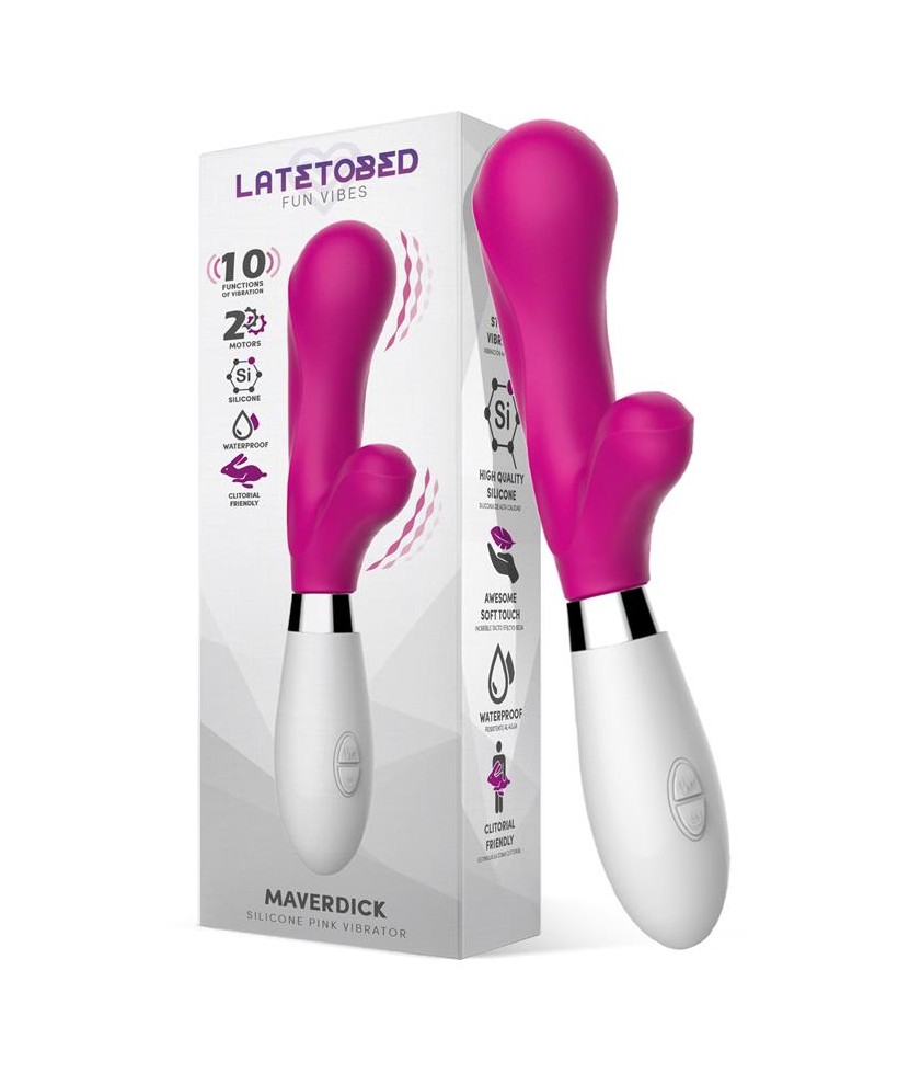 Maverdick Vibrador Silicona Rosa