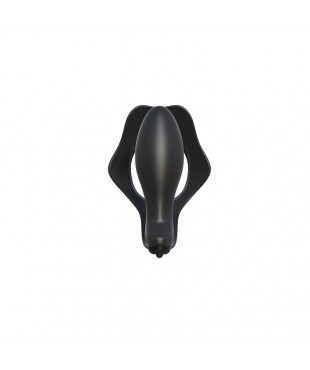 Fantasy C Ringz Anillo con Plug Anal Pesado Color Negro Fantasy C Ringz Anillo con Plug Anal Pesado Color Negro