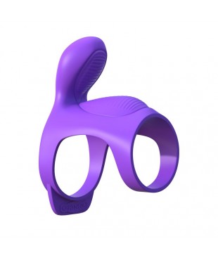 Fantasy C-Ringz Anillo Vibrador para Parejas Ultimate Cage Púrpura