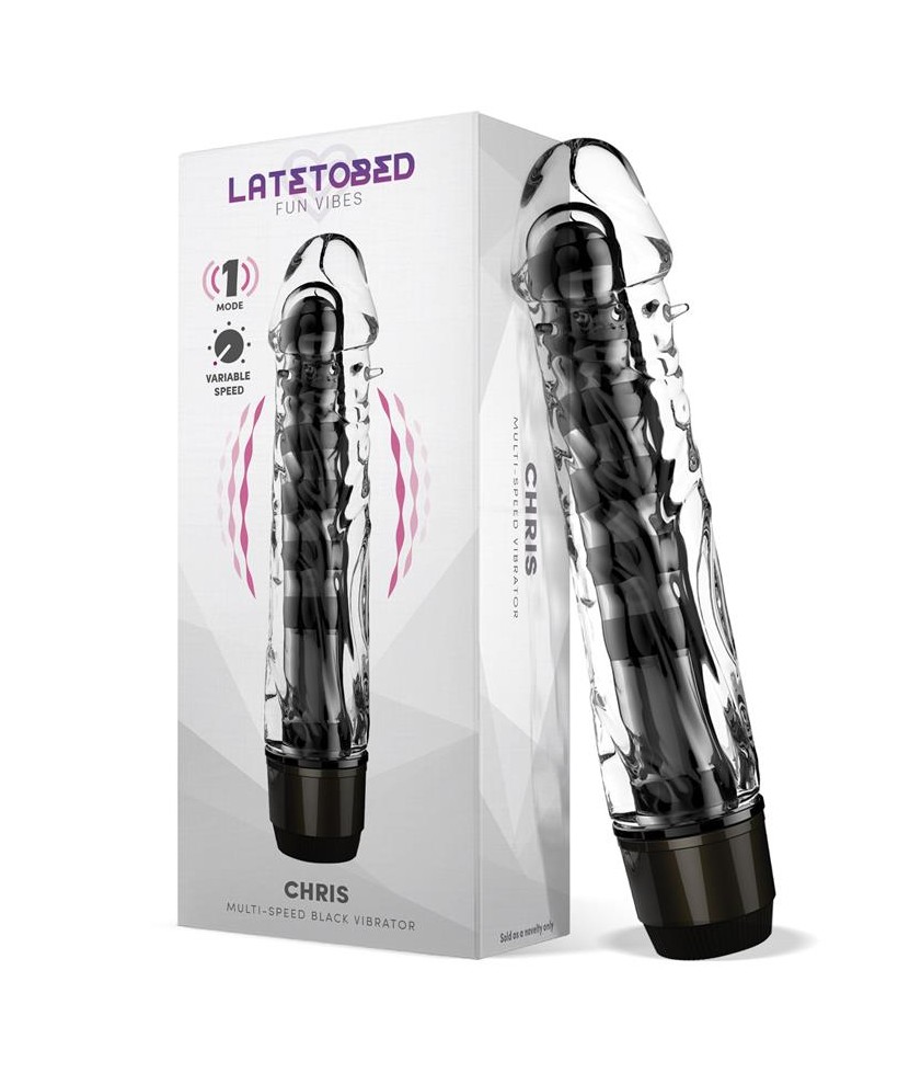 Chris Vibrador Multi Velocidad Negro
