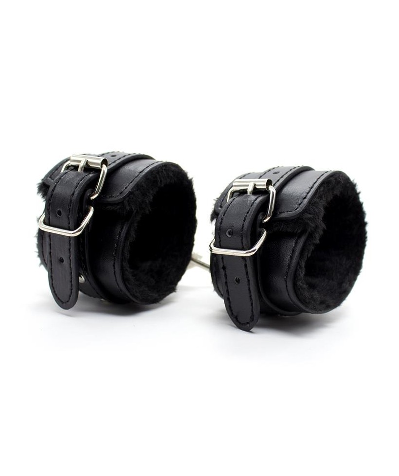 Esposas con Forro Interior Ajustables 30 cm Negro