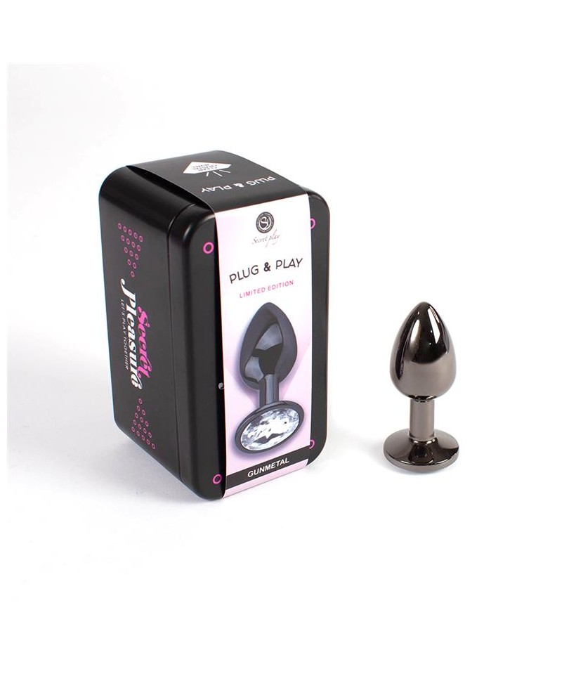 Plug Anal Gunmetal Talla S