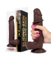 Slidy Dildo Realista Dual Layer Retractil y Orientable 8