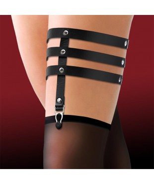 Liga con 3 Tiras Cuero Vegano Talla Única