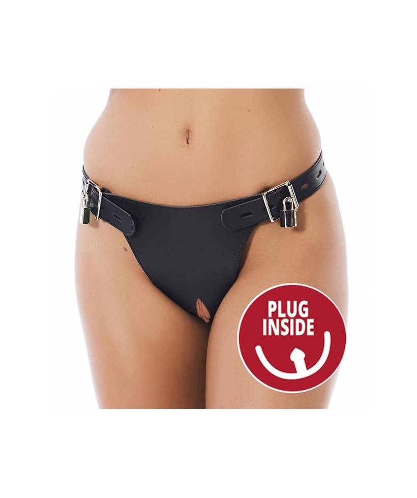 Arnes de Castidad con Plug Anal