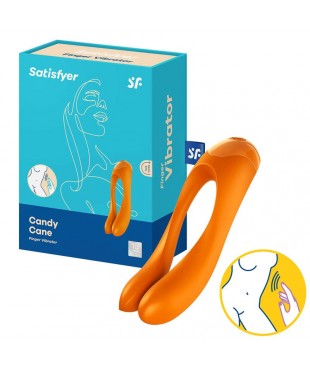 Vibrador Candy Cane Naranja