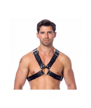 Arnés Ajustable de Cuero con Hebillas