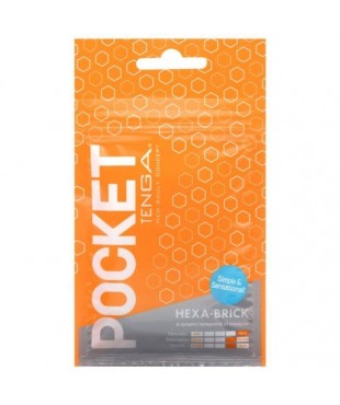 Masturbador Pocket Hexa-Brick