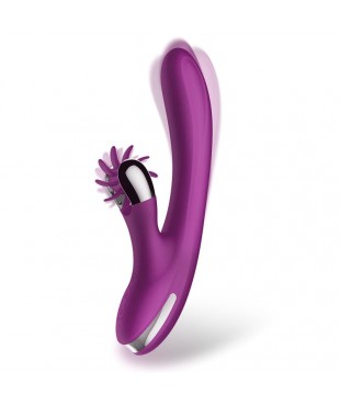 No. One Vibrador con Rueda Estimuladora