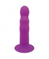 Dildo Doble Densidad Vibracion Hitsens 3 Purpura