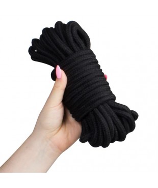 Cuerda Bondage 10 m Negro