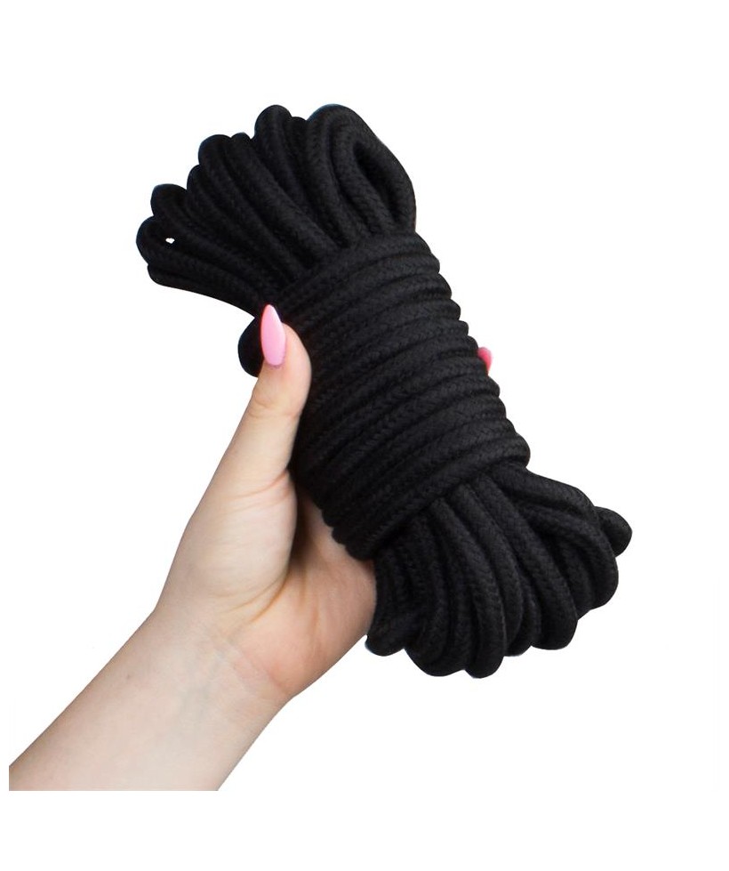 Cuerda Bondage 10 m Negro