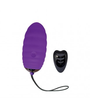 Huevo Vibrador Ocean Breeze 2.0 con Control Remoto Púrpura