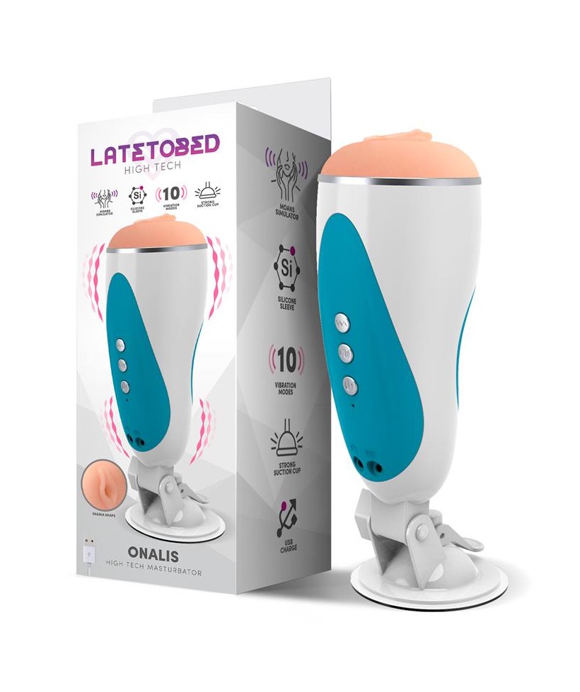 Onalis High Tech Masturbador Sistema Gemidos y Vibracion Vagina USB