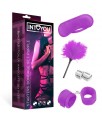 Set de Bondage para Principiantes Starters 4 Piezas Purpura