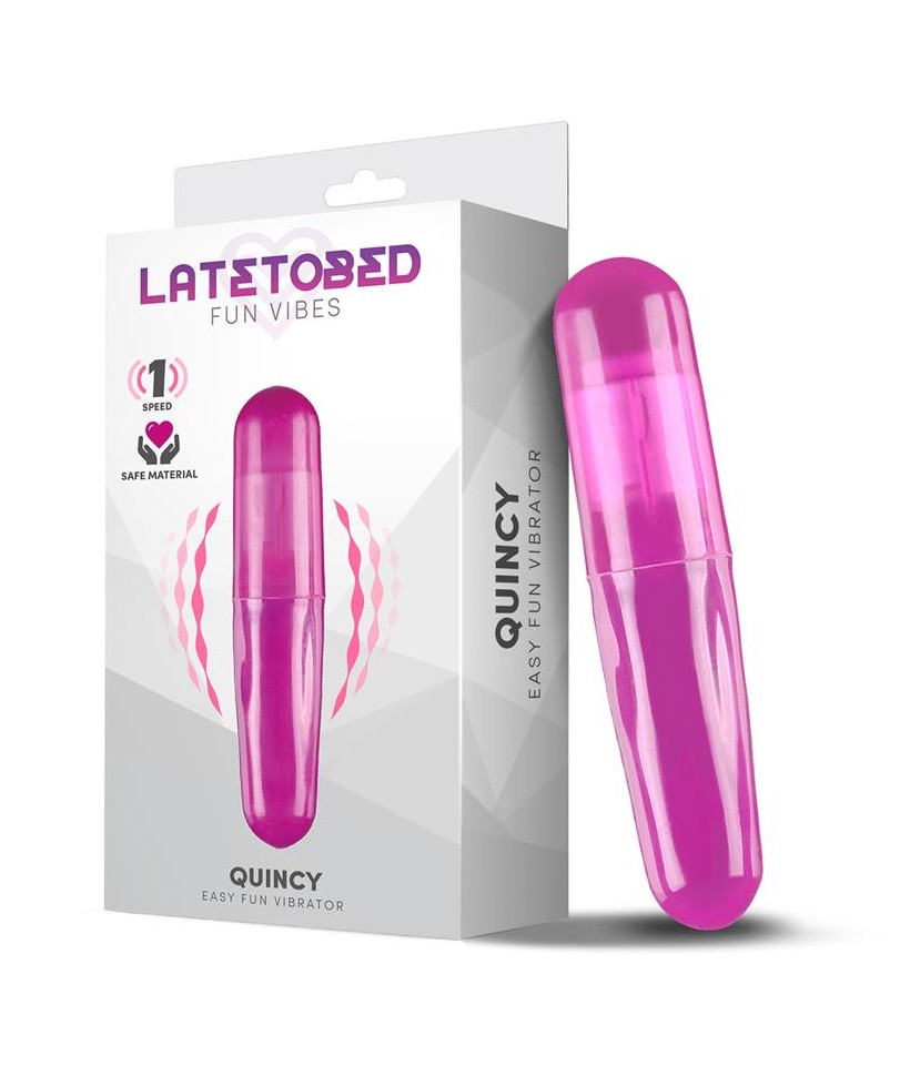 Quincy Bala Vibradora Easy Fun Purpura
