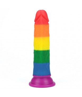 Dildo Prider 7 Silicona Líquida LGBT