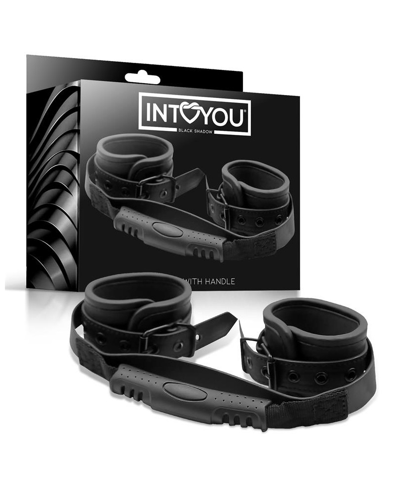 Esposas de Cuero Vegano con Asidero