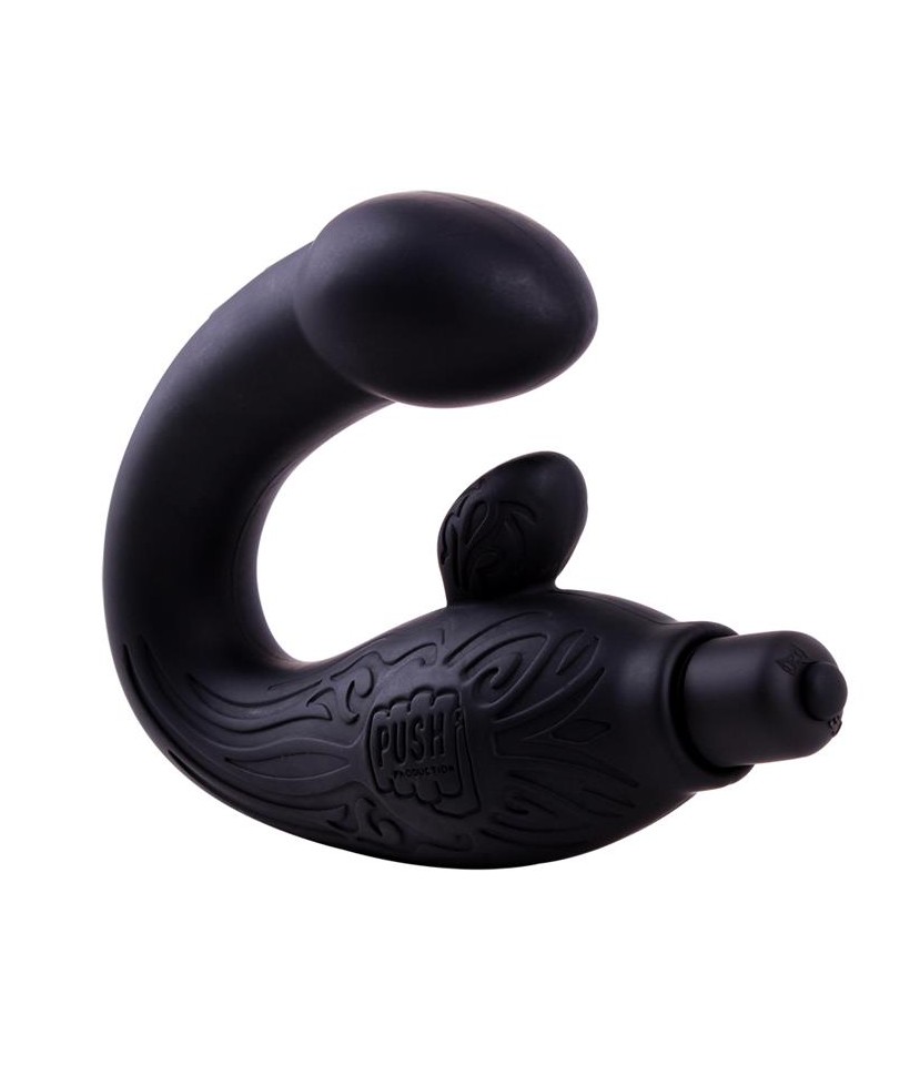 Masajeador Prostatico Silicona Negro