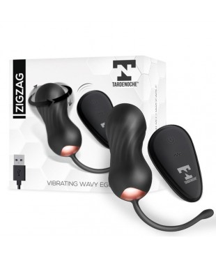 Zigzag Huevo Zigzageante y Vibrador con Control Remoto