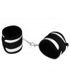 Esposas Velcro Negro y Plateado