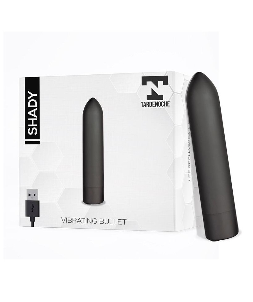 Shady Bala Vibradora Recargable USB Impermeable