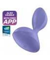 Sweet Seal Plug Anal con Vibracion y APP Negro